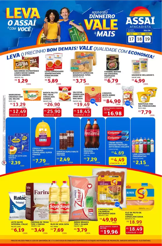 Catálogo Assaí Atacadista | Encarte Assaí Atacadista 49095-65 | 2026-07-17T00:00:00.000Z - 2026-07-19T00:00:00.000Z