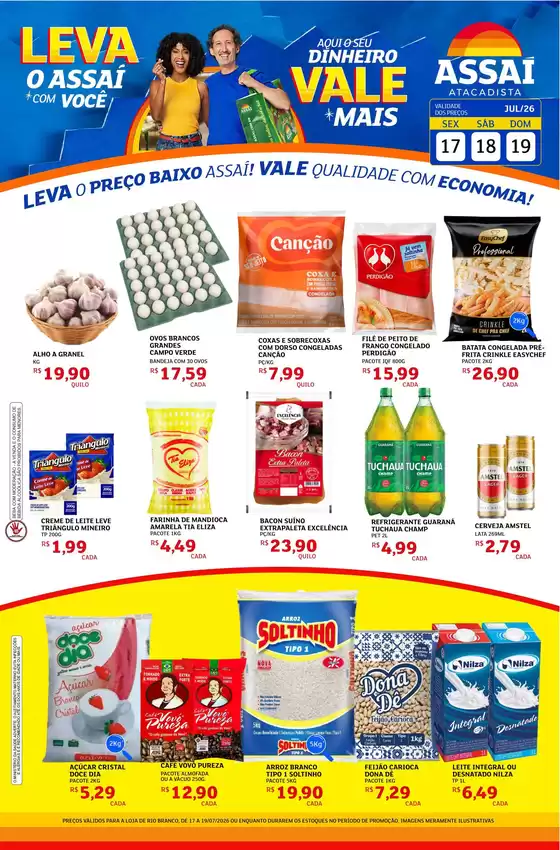 Catálogo Assaí Atacadista | Encarte Assaí Atacadista 49295-40 | 2026-07-17T00:00:00.000Z - 2026-07-19T00:00:00.000Z