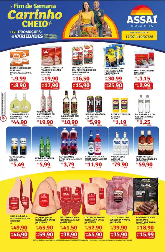 Catálogo Assaí Atacadista em Betim | Encarte Assaí Atacadista 168191-571 | 2026-07-17T00:00:00.000Z - 2026-07-19T00:00:00.000Z