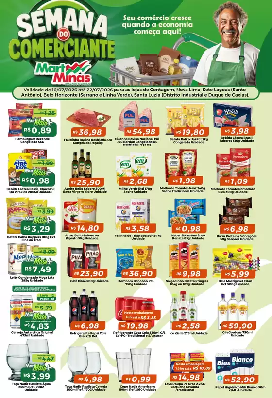 Catálogo Mart Minas | 296 ContagemNova LimaSete LagoasSerrano Santa LuziaLinha VerdeBetim 1 | 2026-07-16T00:00:00.000Z - 2026-07-22T00:00:00.000Z