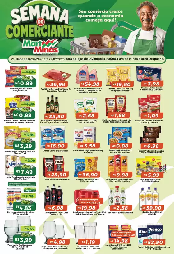 Catálogo Mart Minas | 285 DivinopolisItaunaPara de MinasBom Despacho 1 1 | 2026-07-16T00:00:00.000Z - 2026-07-22T00:00:00.000Z