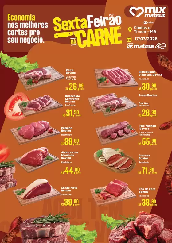 Catálogo Supermercados Mateus | Sexta da Carne | 2026-07-17T00:00:00.000Z - 2026-07-17T00:00:00.000Z