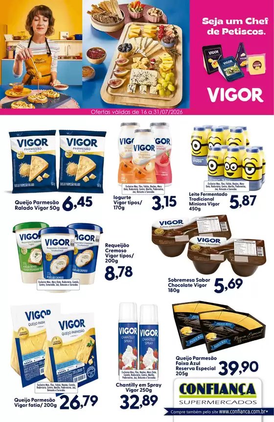 Catálogo Confiança Supermercados | Encarte Confiança Supermercados | 2026-07-16T00:00:00.000Z - 2026-07-31T00:00:00.000Z