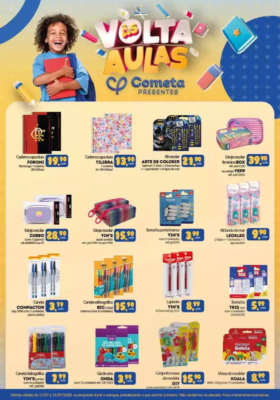 Catálogo Cometa Supermercados | COMET GIFTS | 2026-07-20T00:00:00.000Z - 2026-07-31T00:00:00.000Z