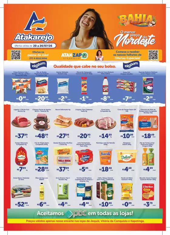 Catálogo Atakarejo | Ótima oferta para todos os clientes | 2026-07-20T00:00:00.000Z - 2026-07-26T00:00:00.000Z