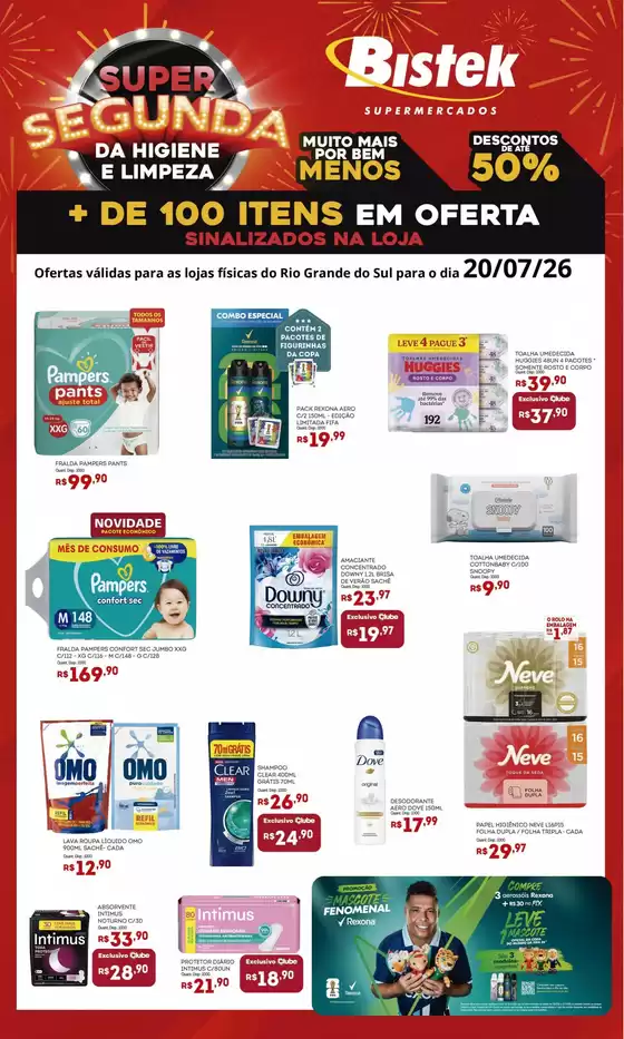 Catálogo Bistek Supermercados | Melhores ofertas e descontos | 2026-07-20T00:00:00.000Z - 2026-07-20T00:00:00.000Z