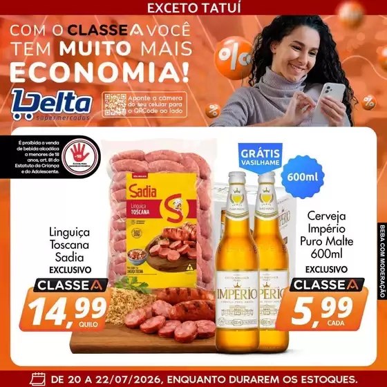 Catálogo Delta Supermercados | Encarte Delta Supermercados | 2026-07-20T00:00:00.000Z - 2026-07-22T00:00:00.000Z