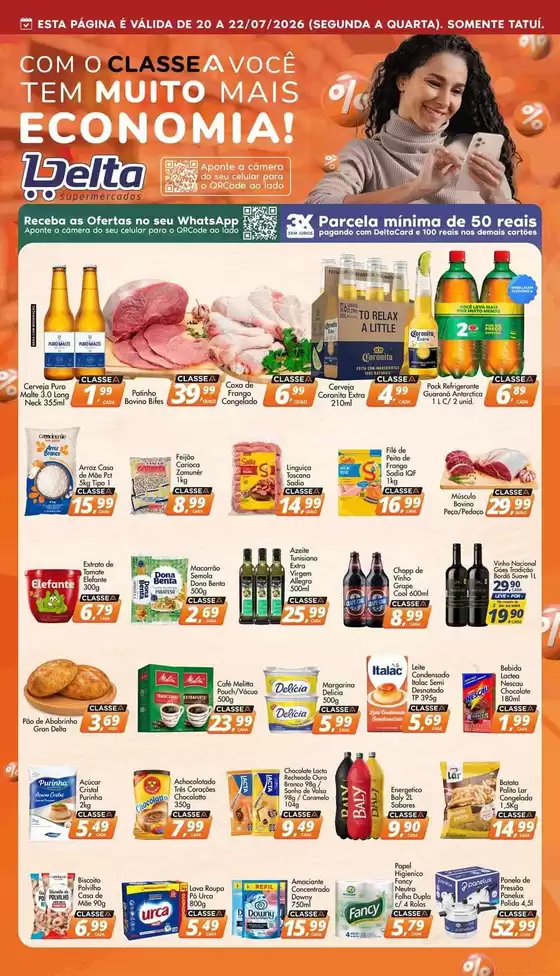 Catálogo Delta Supermercados | Economize agora com nossas ofertas | 2026-07-20T00:00:00.000Z - 2026-07-22T00:00:00.000Z
