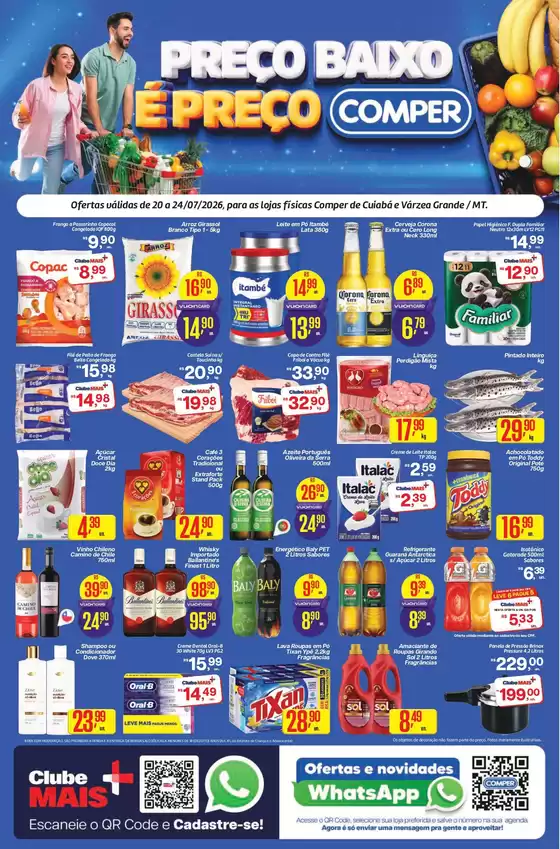 Catálogo Comper | Ótima oferta para todos os clientes | 2026-07-20T00:00:00.000Z - 2026-07-24T00:00:00.000Z
