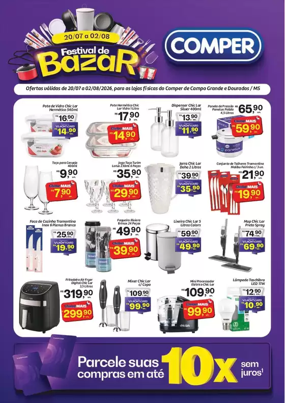 Catálogo Comper | Show do Bazar | 2026-07-20T00:00:00.000Z - 2026-08-02T00:00:00.000Z