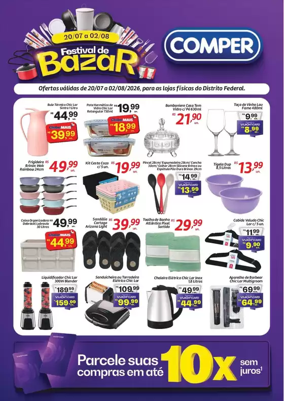 Catálogo Comper | Ofertas exclusivas | 2026-07-20T00:00:00.000Z - 2026-08-02T00:00:00.000Z