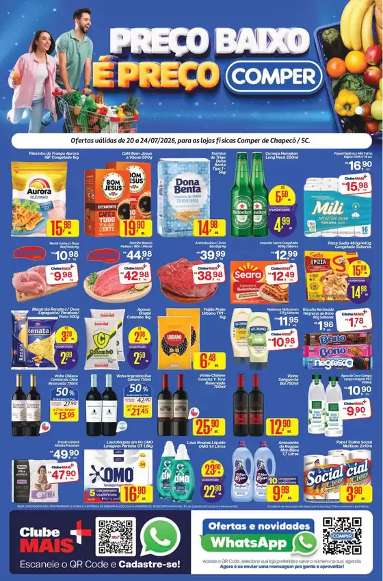 Catálogo Comper | Melhores ofertas para todos os caçadores de pechinchas | 2026-07-20T00:00:00.000Z - 2026-07-24T00:00:00.000Z