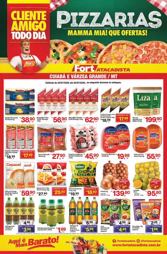 Catálogo Fort Atacadista | MT Fort Food Pizzaria 20 a 26 JUL 26 | 2026-07-20T00:00:00.000Z - 2026-07-26T00:00:00.000Z