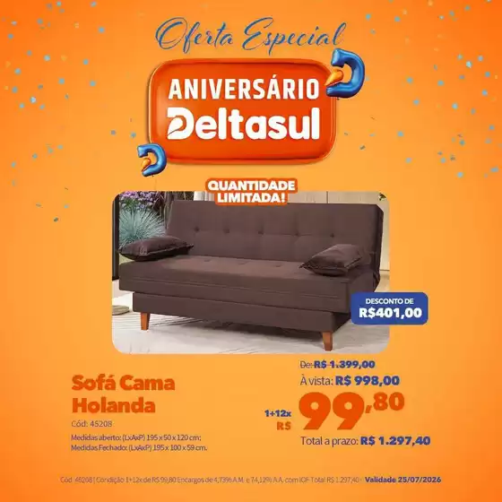 Catálogo Deltasul | Nossas melhores ofertas para você | 2026-07-25T00:00:00.000Z - 2026-07-25T00:00:00.000Z