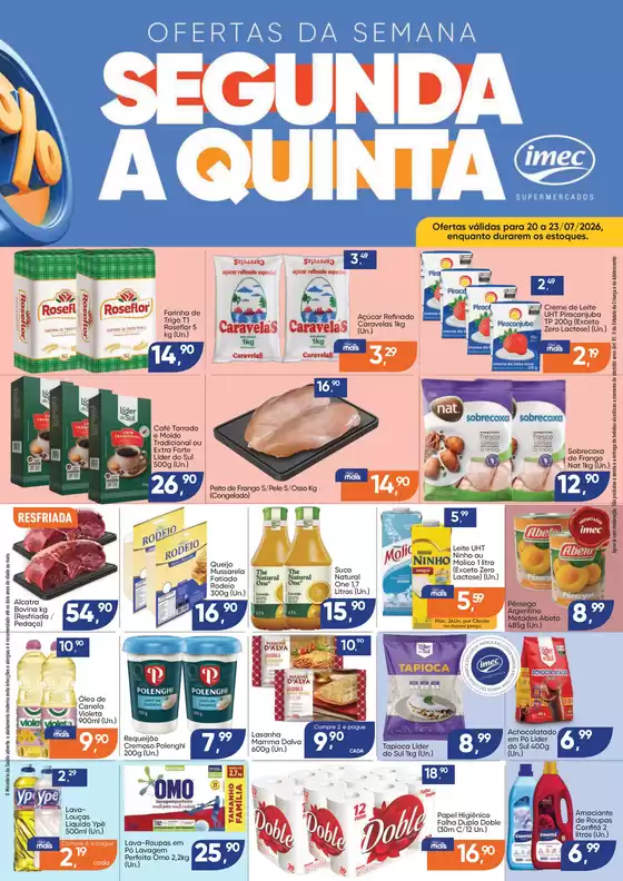 Catálogo Imec Supermercados | BAIXA 16306 IMEC Ofertas da Semana 20 a 230726 | 2026-07-20T00:00:00.000Z - 2026-07-23T00:00:00.000Z