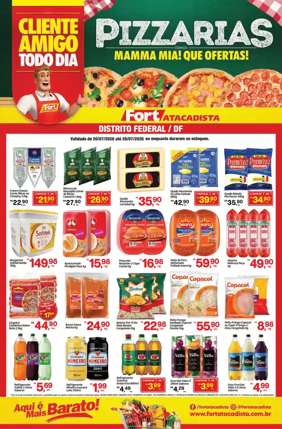 Catálogo Fort Atacadista | DF Fort Food Service Pizzaria 20 a 26 JUL 26 DF Final | 2026-07-20T00:00:00.000Z - 2026-07-26T00:00:00.000Z