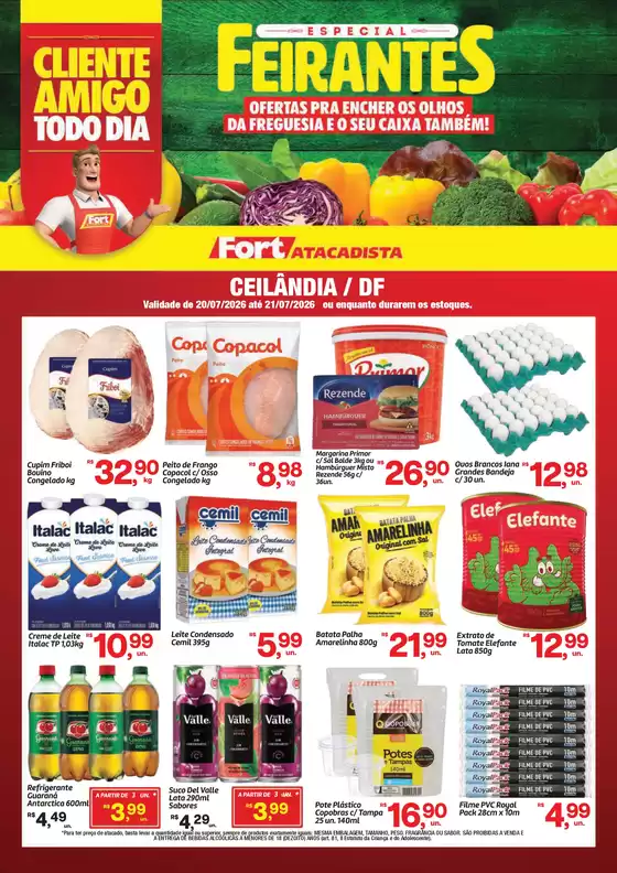 Catálogo Fort Atacadista em Planaltina DF | DF Fort Food Service Ceilandia 20 e 21 JUL 26 | 2026-07-20T00:00:00.000Z - 2026-07-21T00:00:00.000Z