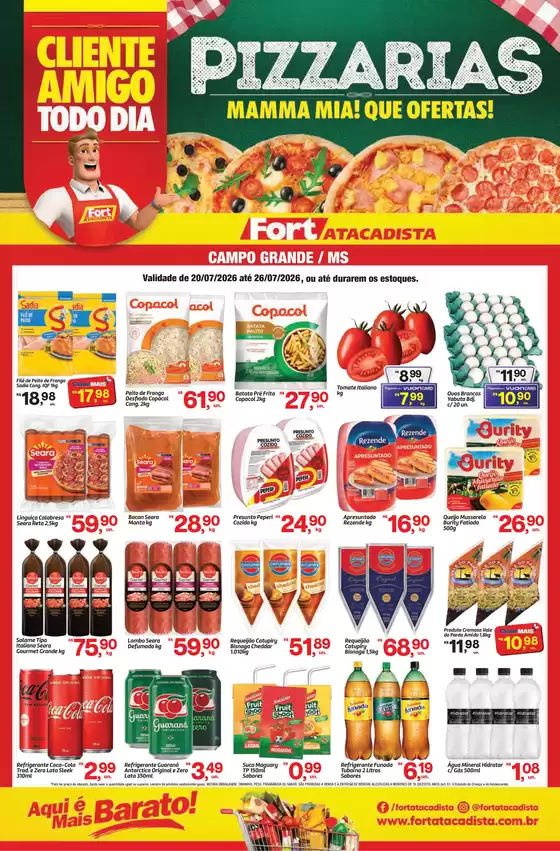 Catálogo Fort Atacadista | MS Fort Food Pizzaria 20 a 26 JUL 26 | 2026-07-20T00:00:00.000Z - 2026-07-26T00:00:00.000Z