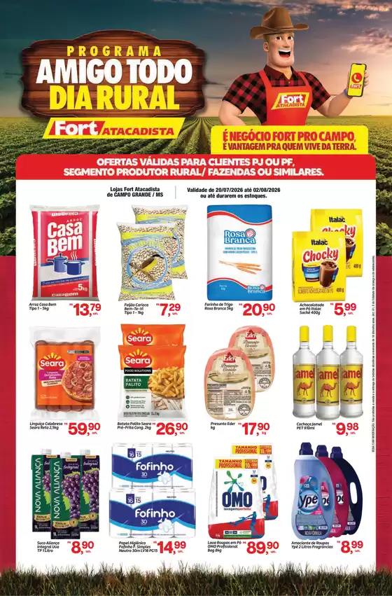Catálogo Fort Atacadista | MS Fort Produtor Rural 20 | 2026-07-20T00:00:00.000Z - 2026-08-02T00:00:00.000Z