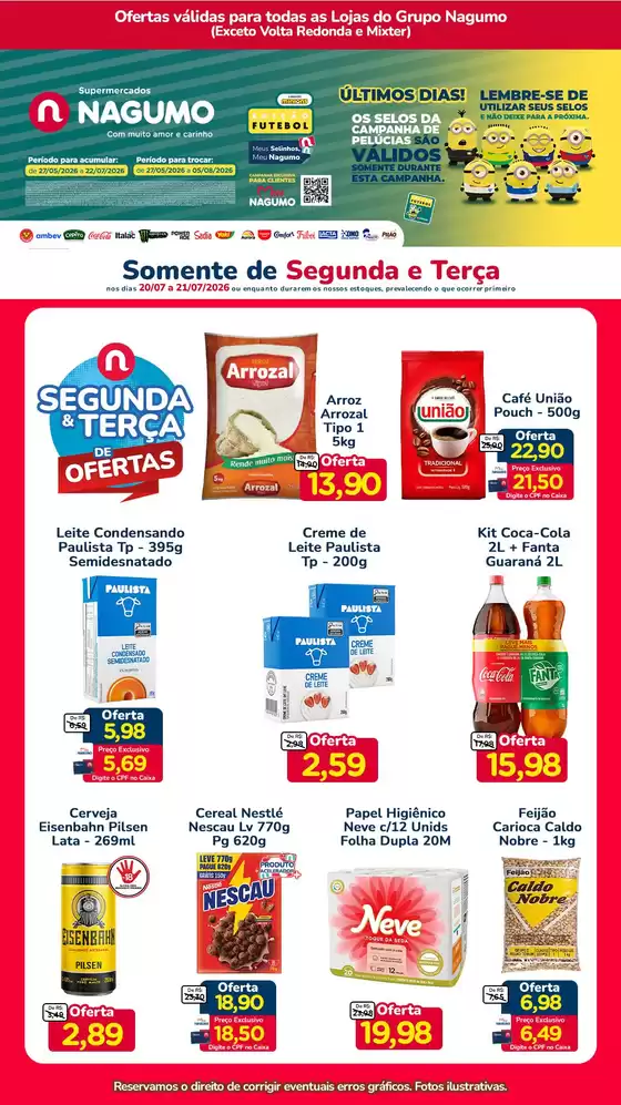 Catálogo Nagumo | SEGUNDA E TERCA | 2026-07-20T00:00:00.000Z - 2026-07-21T00:00:00.000Z