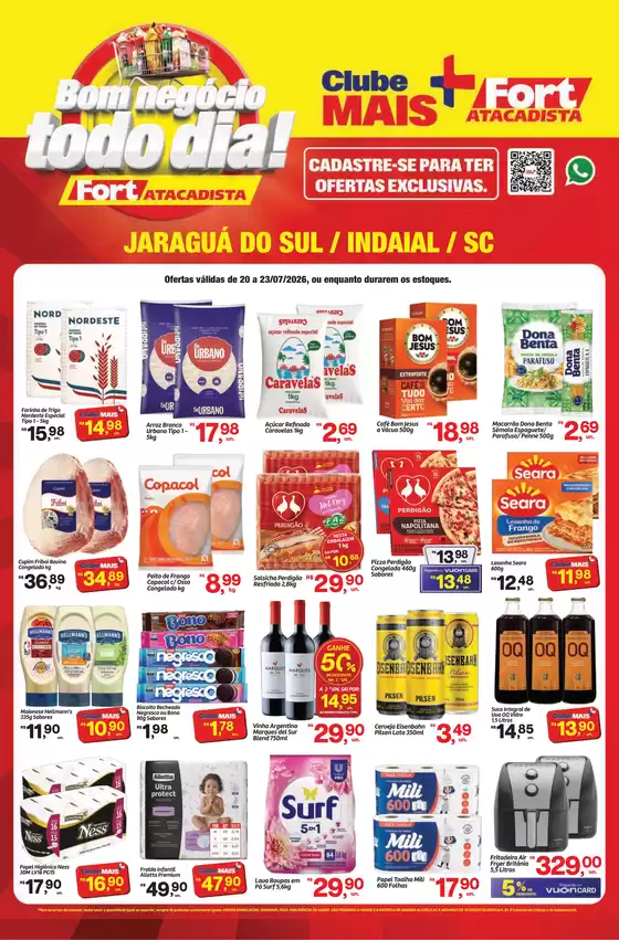 Catálogo Fort Atacadista | SC FORT Semanal 3ed 20 a 23 JUL 26 Indaial Jaragua | 2026-07-20T00:00:00.000Z - 2026-07-23T00:00:00.000Z
