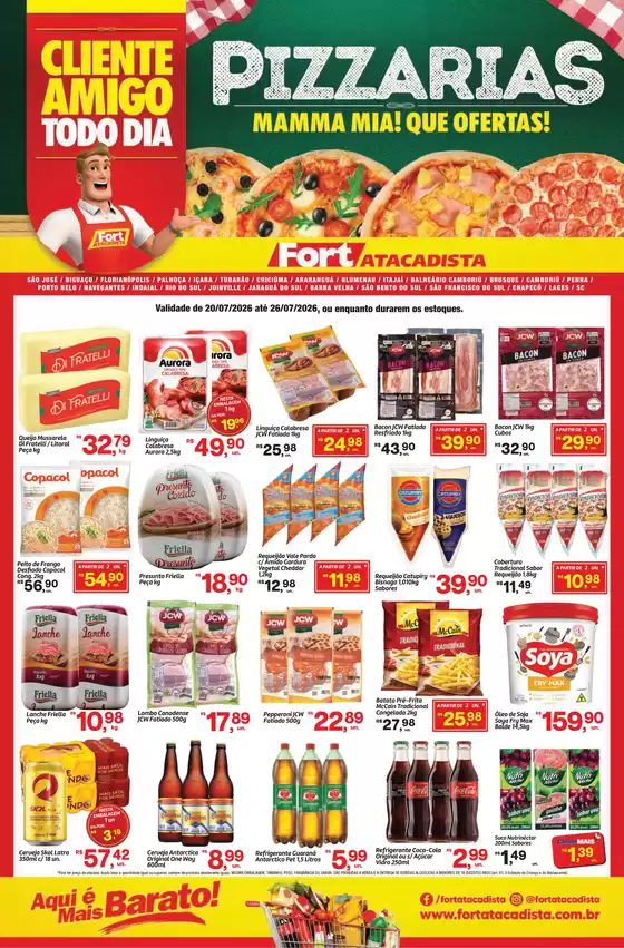 Catálogo Fort Atacadista | SC FORT Food Pizzaria 20 a 26 JUL 26 Regional | 2026-07-20T00:00:00.000Z - 2026-07-26T00:00:00.000Z
