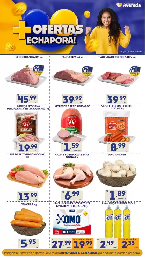 Catálogo Supermercados Avenida | Encarte Supermercados Avenida | 2026-07-20T00:00:00.000Z - 2026-07-21T00:00:00.000Z