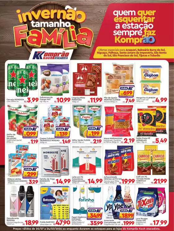 Catálogo Komprão Atacadista em Florianópolis | Encarte Komprão Atacadista | 2026-07-20T00:00:00.000Z - 2026-07-24T00:00:00.000Z