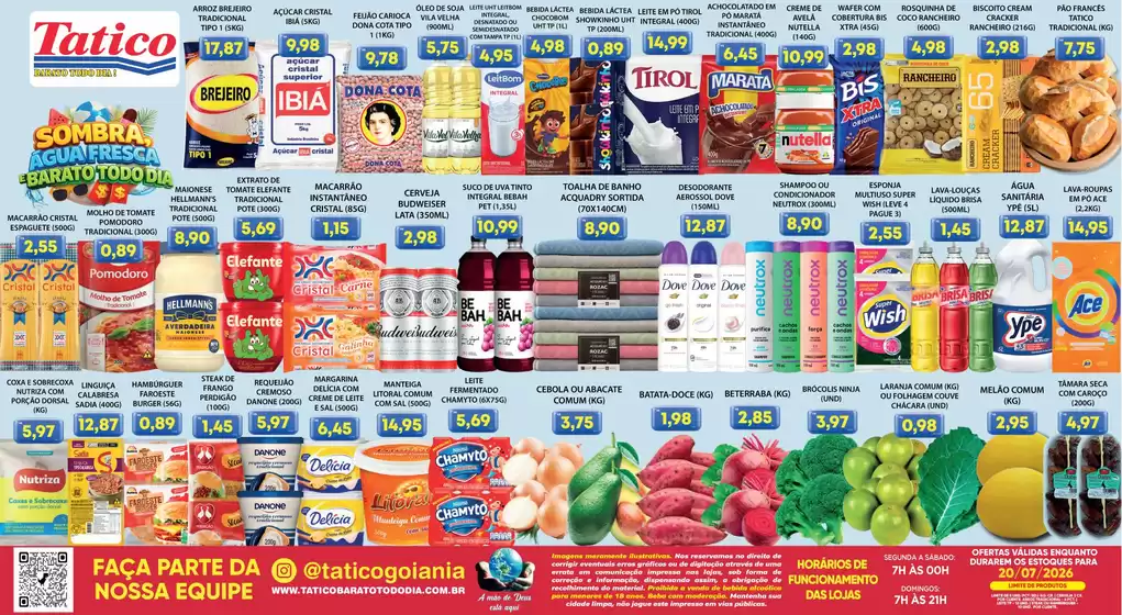 Catálogo Tatico | Encarte Tatico | 2026-07-20T00:00:00.000Z - 2026-07-20T00:00:00.000Z