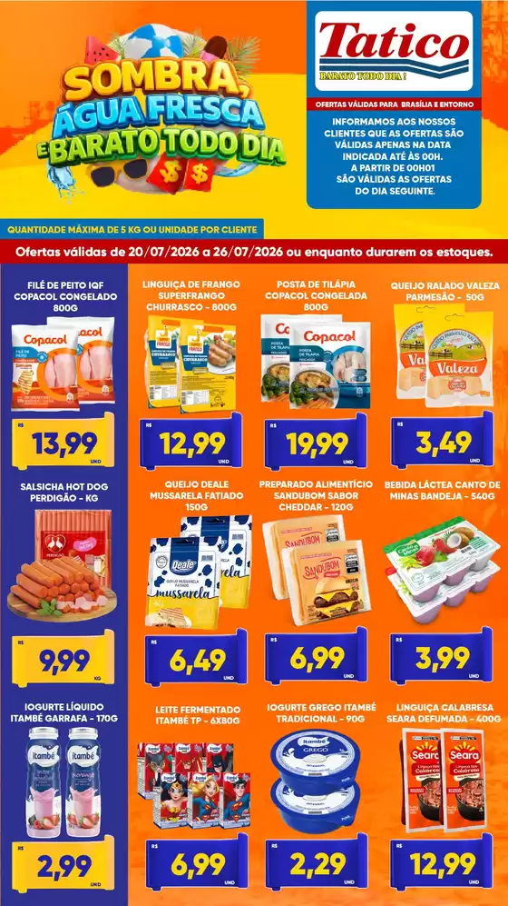 Catálogo Tatico | Ofertas especiais para você | 2026-07-20T00:00:00.000Z - 2026-07-26T00:00:00.000Z