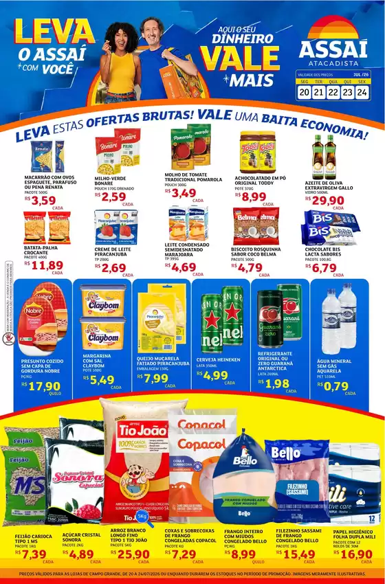 Catálogo Assaí Atacadista | Encarte Assaí Atacadista 49311 | 2026-07-20T00:00:00.000Z - 2026-07-24T00:00:00.000Z
