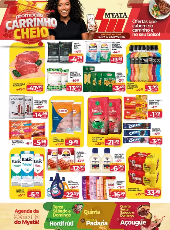 Catálogo Supermercados Myatã | Melhores ofertas para todos os clientes | 2026-07-17T00:00:00.000Z - 2026-07-23T00:00:00.000Z