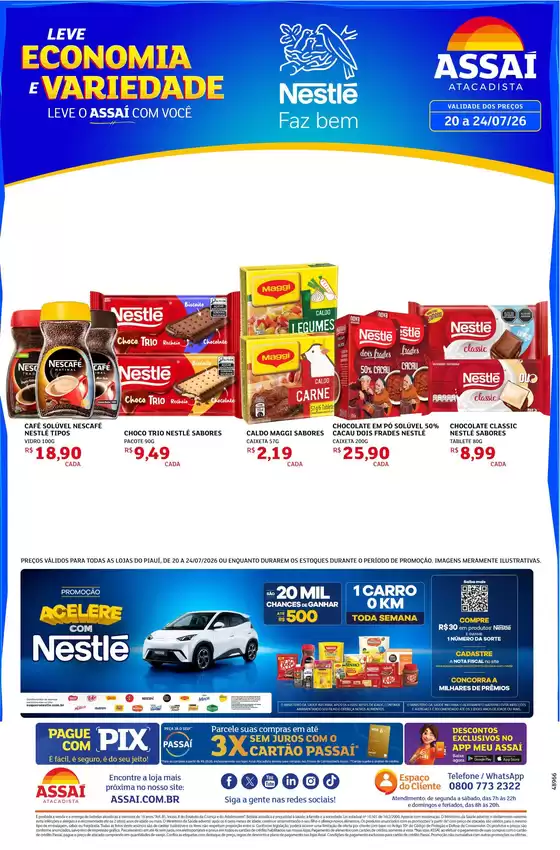 Catálogo Assaí Atacadista | Encarte Assaí Atacadista 48966-102 | 2026-07-20T00:00:00.000Z - 2026-07-24T00:00:00.000Z
