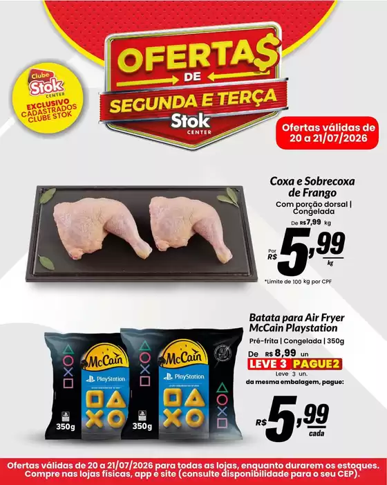 Catálogo Stok Center | Ótima oferta para todos os clientes | 2026-07-20T00:00:00.000Z - 2026-07-21T00:00:00.000Z
