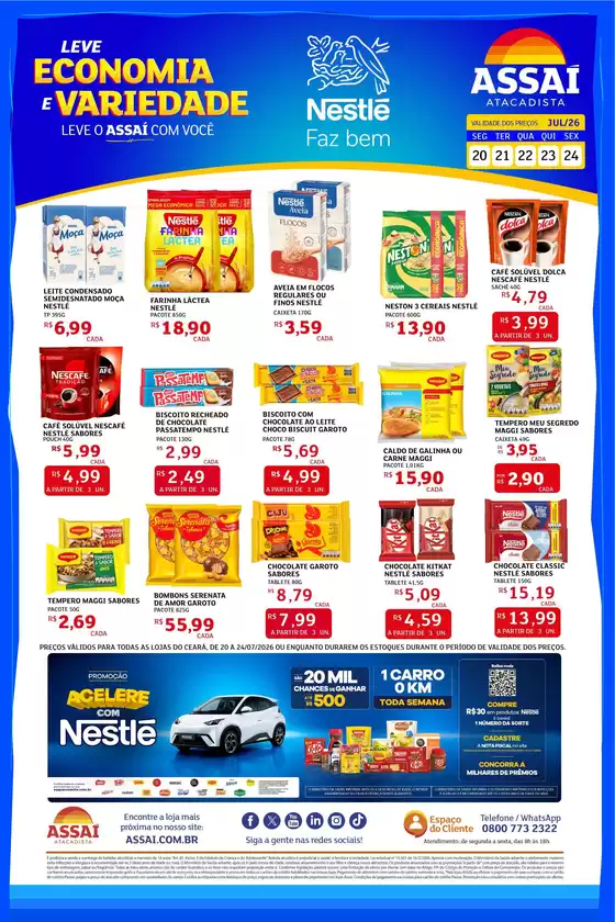 Catálogo Assaí Atacadista | Encarte Assaí Atacadista 49347-127 | 2026-07-20T00:00:00.000Z - 2026-07-24T00:00:00.000Z