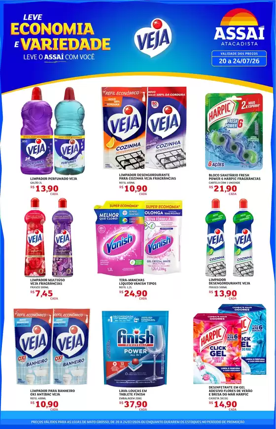 Catálogo Assaí Atacadista | Encarte Assaí Atacadista 49285-38 | 2026-07-20T00:00:00.000Z - 2026-07-24T00:00:00.000Z
