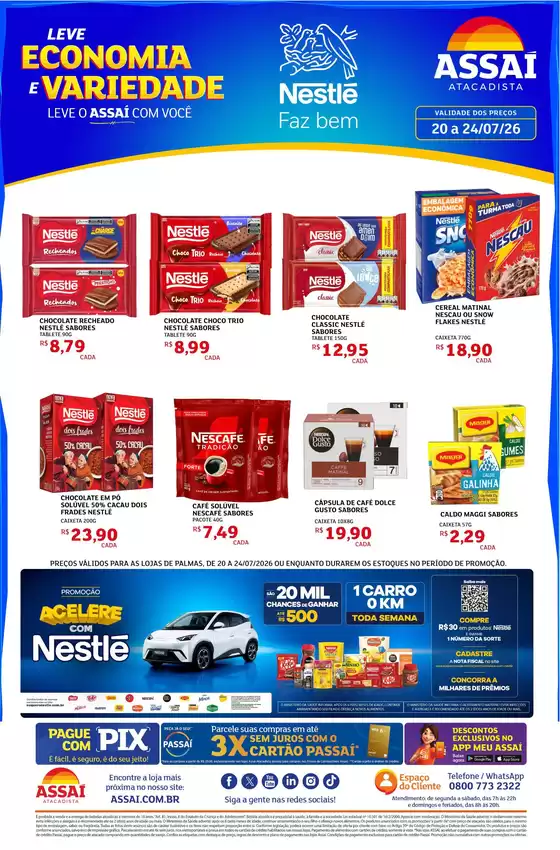 Catálogo Assaí Atacadista | Encarte Assaí Atacadista 49380-115 | 2026-07-20T00:00:00.000Z - 2026-07-24T00:00:00.000Z