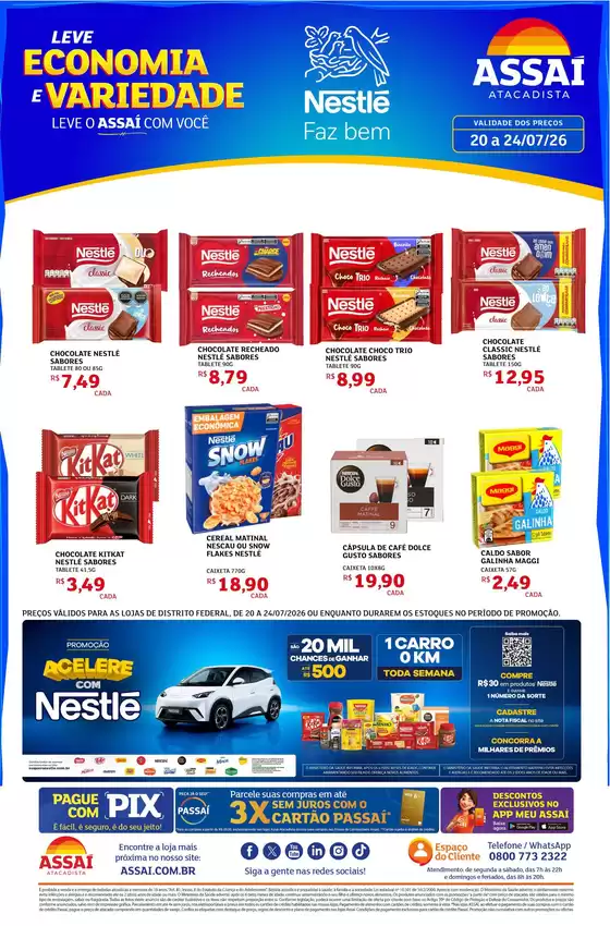 Catálogo Assaí Atacadista | Encarte Assaí Atacadista 49380-226 | 2026-07-20T00:00:00.000Z - 2026-07-24T00:00:00.000Z