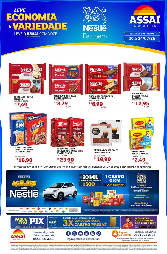 Catálogo Assaí Atacadista | Encarte Assaí Atacadista 49380-328 | 2026-07-20T00:00:00.000Z - 2026-07-24T00:00:00.000Z