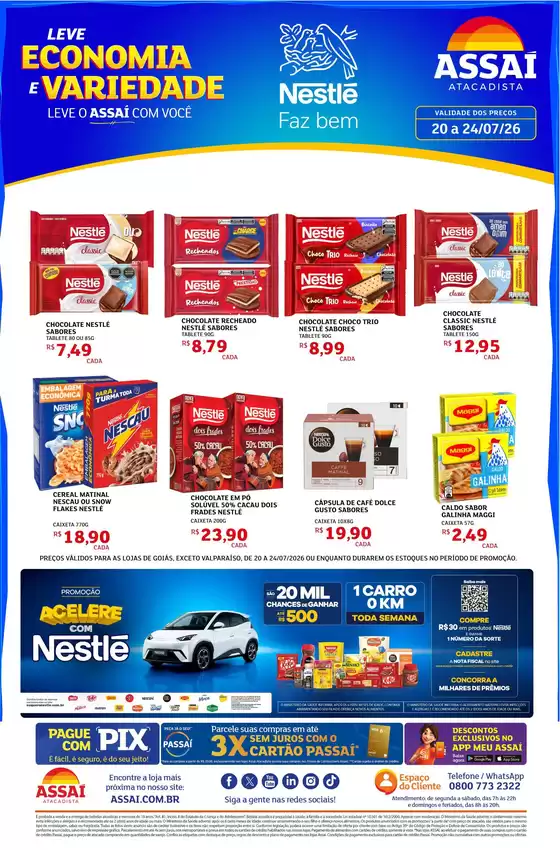 Catálogo Assaí Atacadista | Encarte Assaí Atacadista 49380-822 | 2026-07-20T00:00:00.000Z - 2026-07-24T00:00:00.000Z