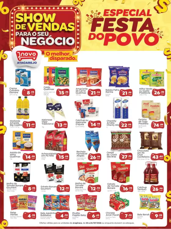 Catálogo Novo Atacarejo | Show de Vendas | 2026-07-20T00:00:00.000Z - 2026-07-24T00:00:00.000Z