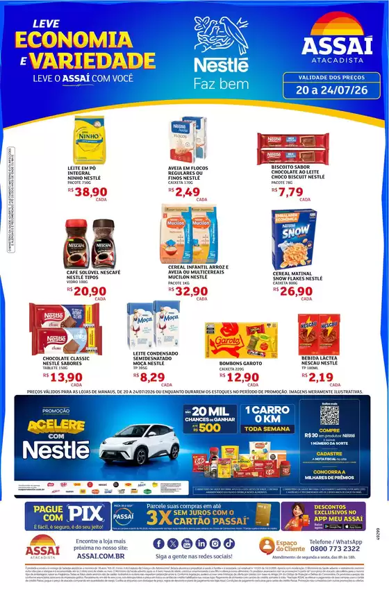 Catálogo Assaí Atacadista | Encarte Assaí Atacadista 49299-74 | 2026-07-20T00:00:00.000Z - 2026-07-24T00:00:00.000Z