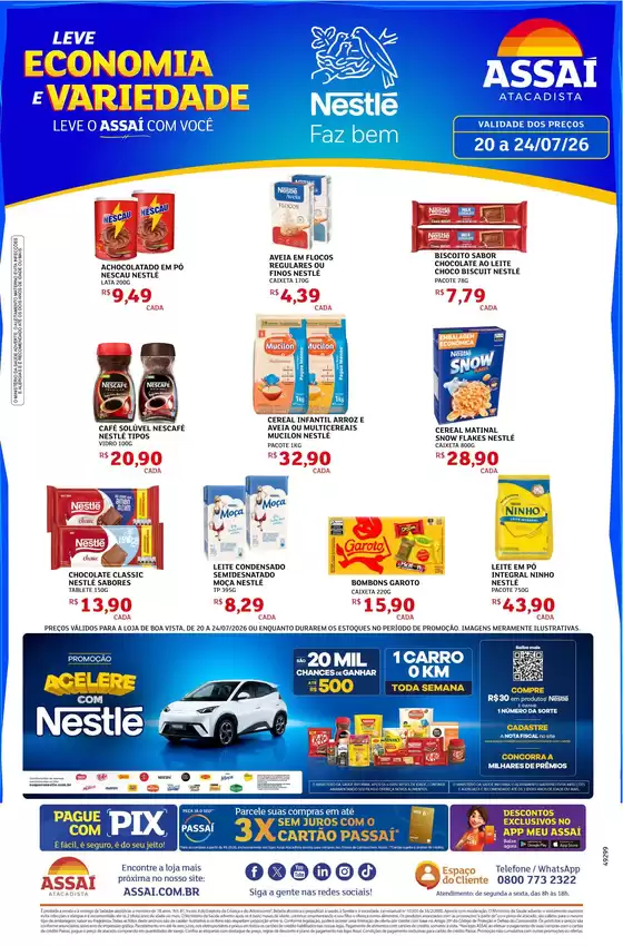 Catálogo Assaí Atacadista | Encarte Assaí Atacadista 49299-73 | 2026-07-20T00:00:00.000Z - 2026-07-24T00:00:00.000Z