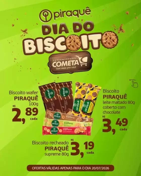Catálogo Cometa Supermercados | Dia do Biscoito | 2026-07-20T00:00:00.000Z - 2026-07-20T00:00:00.000Z