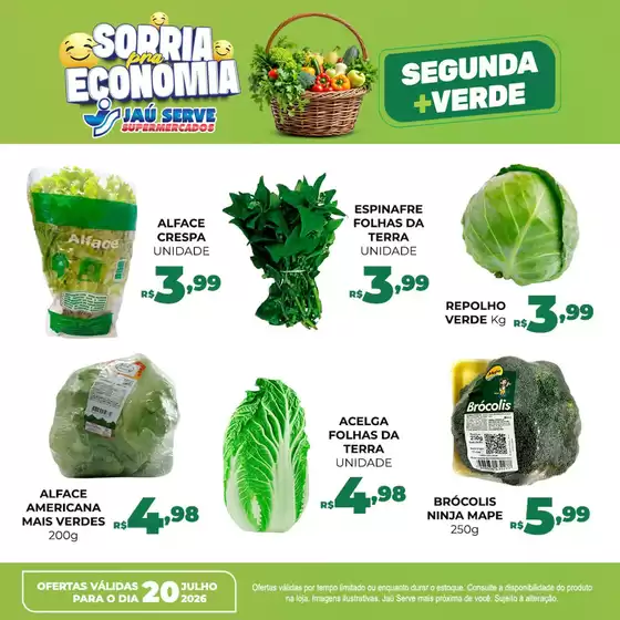 Catálogo Supermercados Jaù Serve | Greener Monday | 2026-07-20T00:00:00.000Z - 2026-07-20T00:00:00.000Z