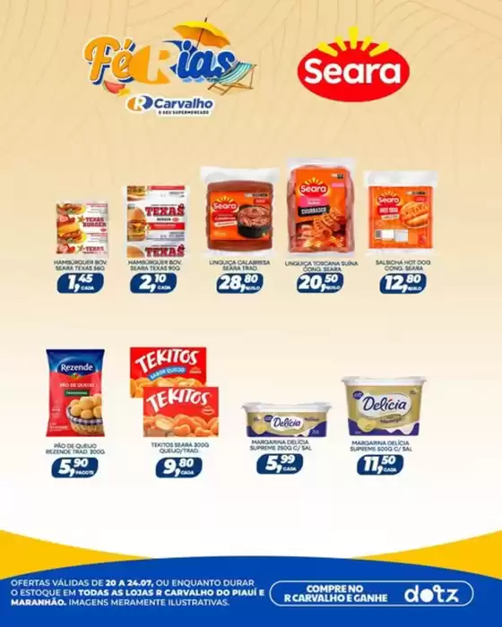 Catálogo R Carvalho Supermercado | Seara | 2026-07-20T00:00:00.000Z - 2026-07-24T00:00:00.000Z