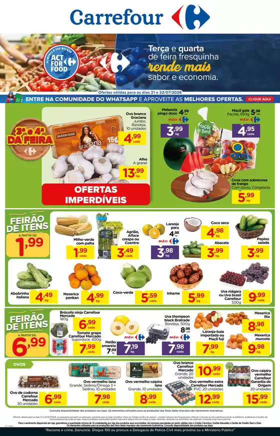 Catálogo Carrefour | TERÇA E QUARTA DE FEIRA FRESQUINHA | 2026-07-21T00:00:00.000Z - 2026-07-22T00:00:00.000Z