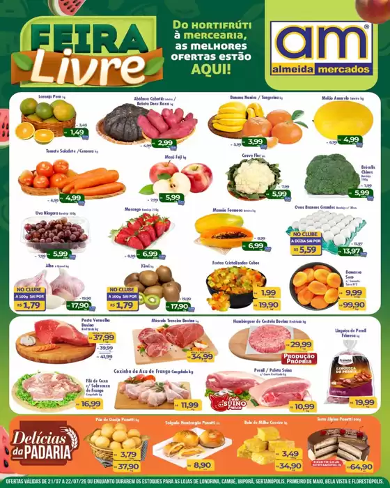 Catálogo Almeida Mercados | Feira Livre | 2026-07-21T00:00:00.000Z - 2026-07-22T00:00:00.000Z