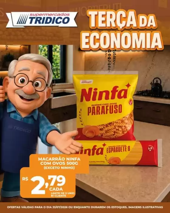 Catálogo Supermercados Tridico | Terça da Economia! | 2026-07-21T00:00:00.000Z - 2026-07-21T00:00:00.000Z