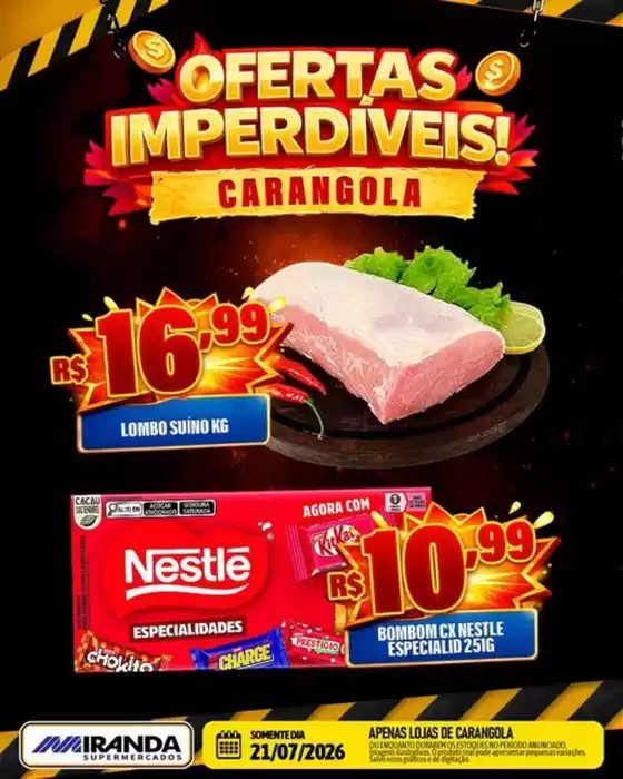 Catálogo Miranda Supermercados | OFERTAS IMPERDÍVEIS | 2026-07-21T00:00:00.000Z - 2026-07-21T00:00:00.000Z